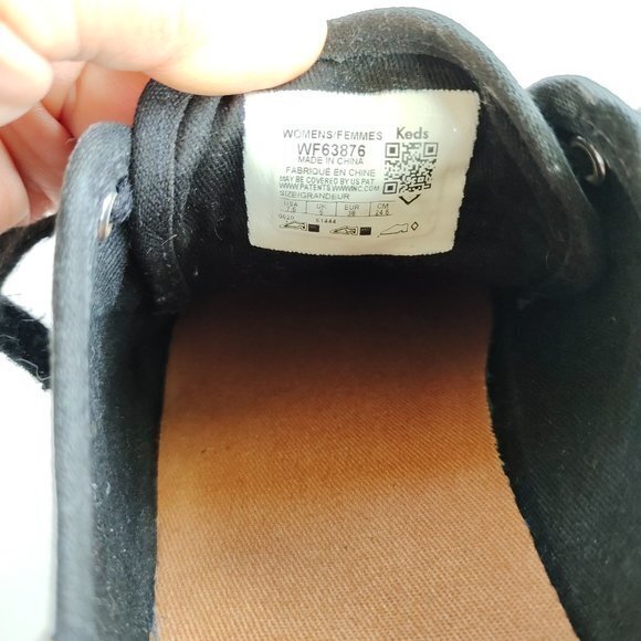 Keds‎ Leopard Kickstart 50/50 Canvas Lace Sneakers Dream Foam Womens Size 7.5 M - Picture 9 of 11